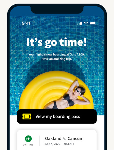Spirit — mobile home screen